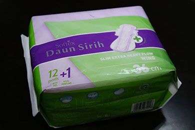 Mesin Pengemas Kemasan Premade untuk Pembalut dan Pantyliner