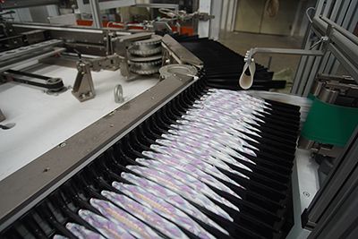 Sistem Penyusunan untuk Popok Bayi